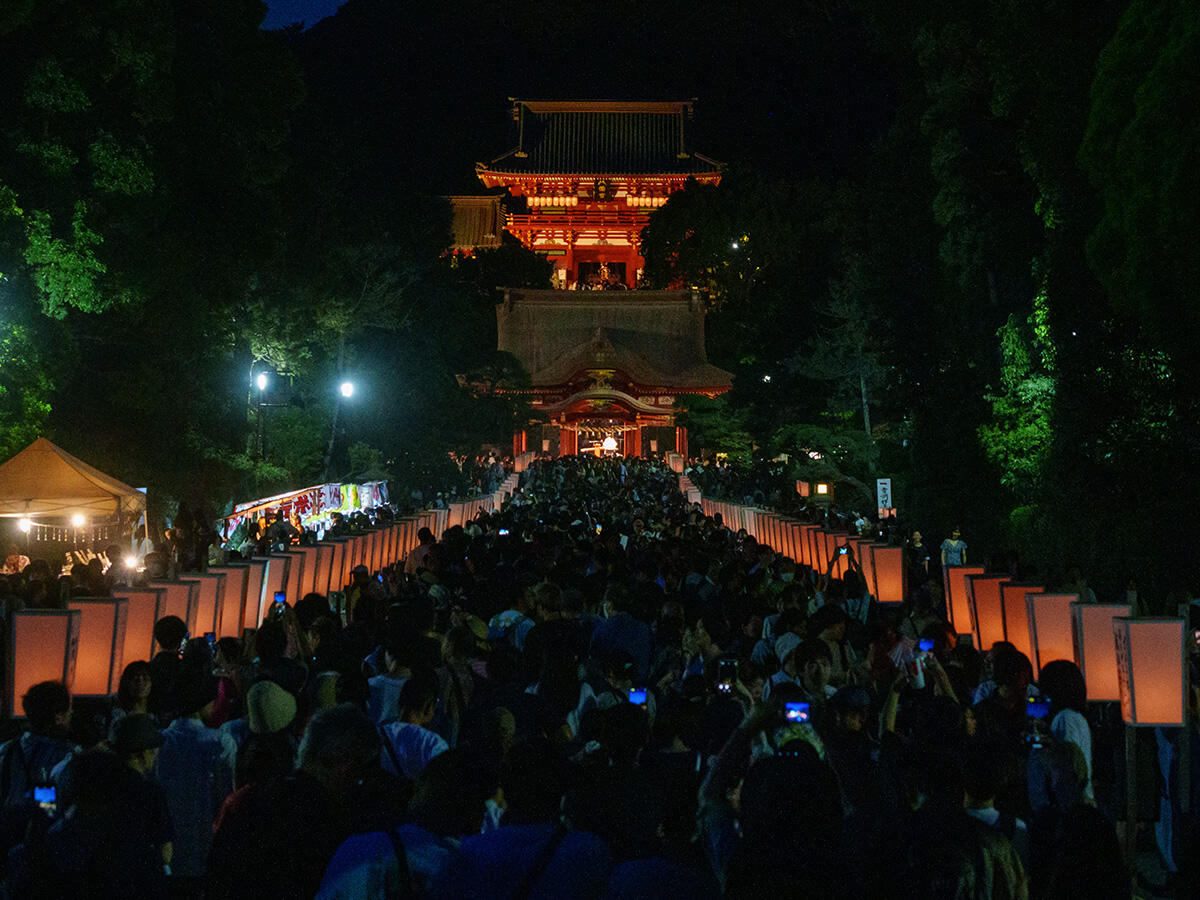 2025鶴岡八幡宮_ぼんぼり祭り