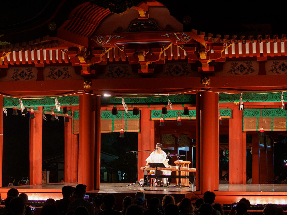 20250809鶴岡八幡宮_ぼんぼり祭り