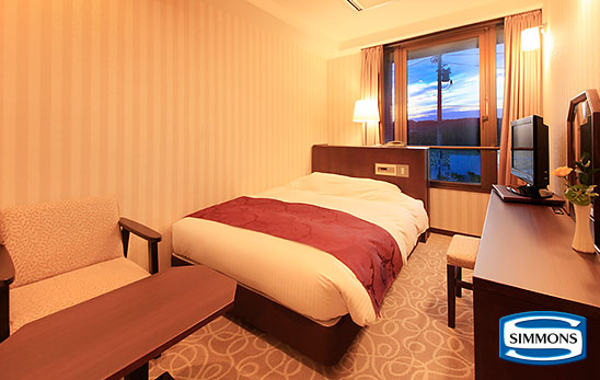 洋室シングルルーム(2室）海側山側2室